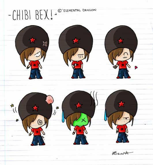 Chibi Bex - Character Sketches