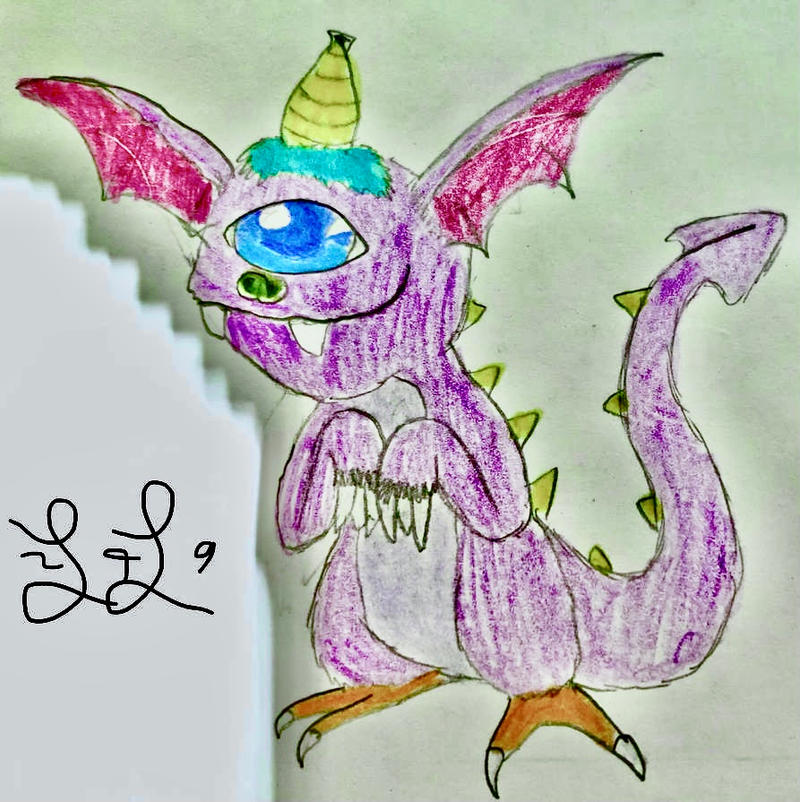1 Eyed 1 Horned Flying Purple Eater One-eyed One-horned Flying Purple People Eater by LugiaLover249 on