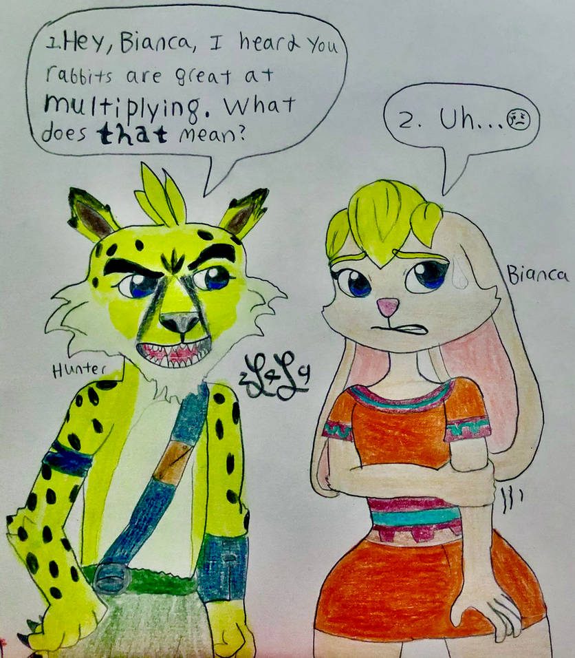 Rabbits are great at multiplying~ by LugiaLover249 on DeviantArt