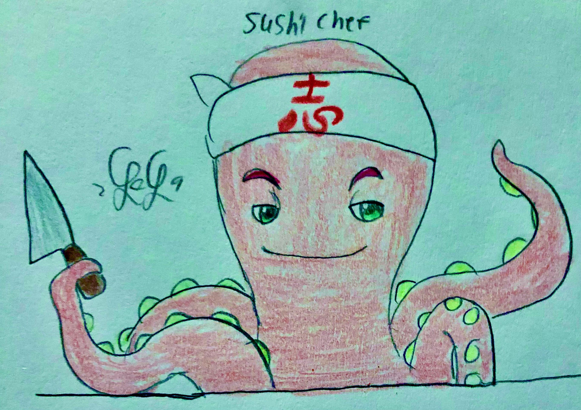 The Sushi Chef by LugiaLover249 on DeviantArt
