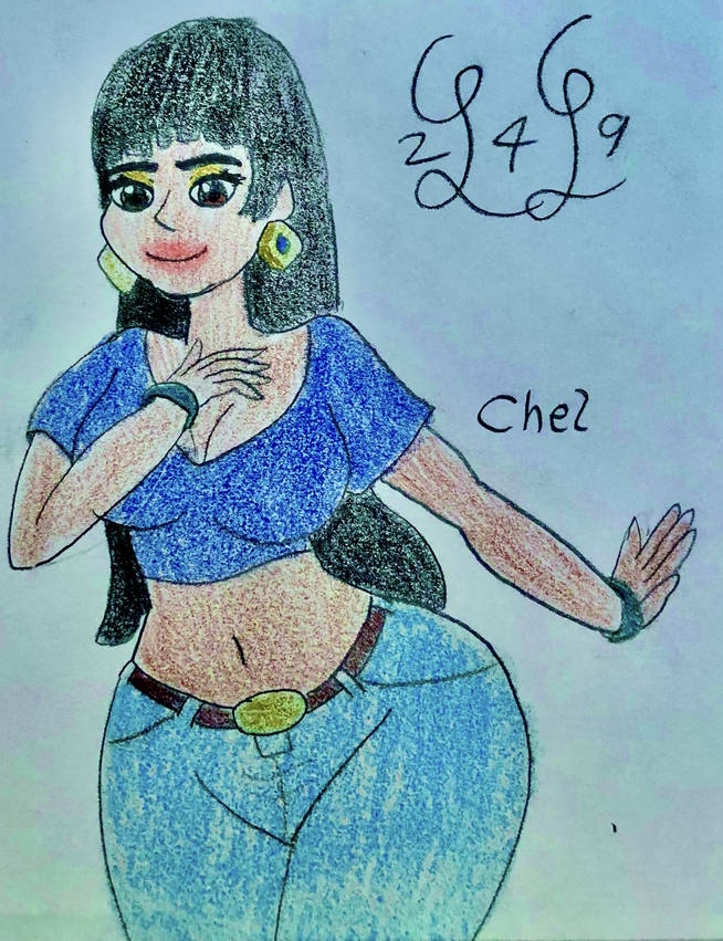 Chel in modern clothing (for Robowarrior1954) by LugiaLover249 on ...