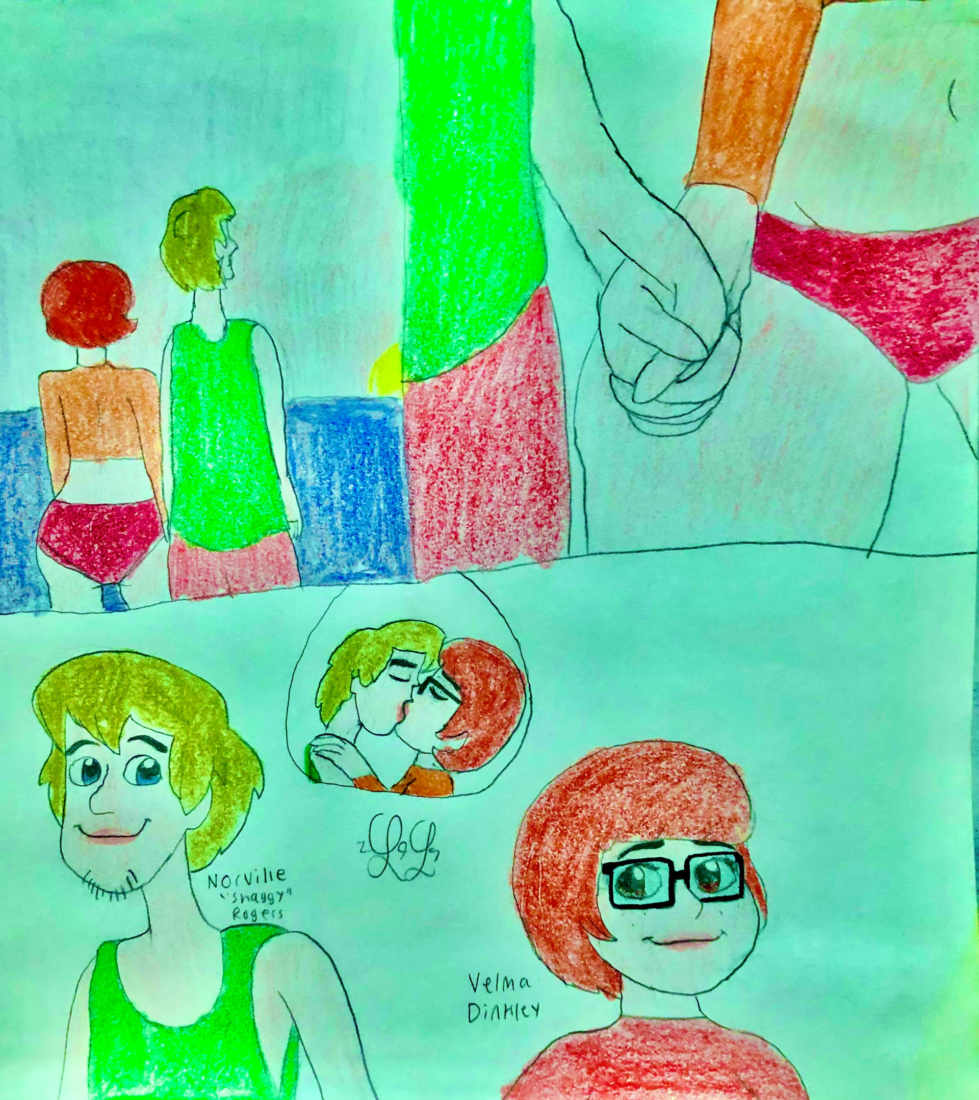 Shaggy x Velma by LugiaLover249 on DeviantArt