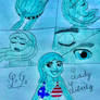 Lady Liberty with her headdress off