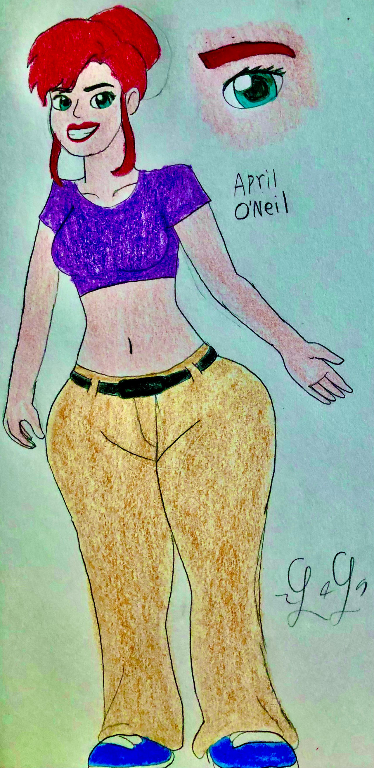 April ONeil 2003 By LugiaLover249 On DeviantArt April oneil 2003 by lugialover249 on deviantart