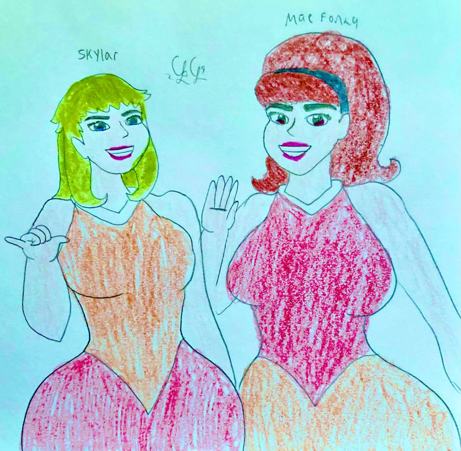 Skylar Color Mae Fonda and Skylar in Thanksgiving color by LugiaLover249 on DeviantArt