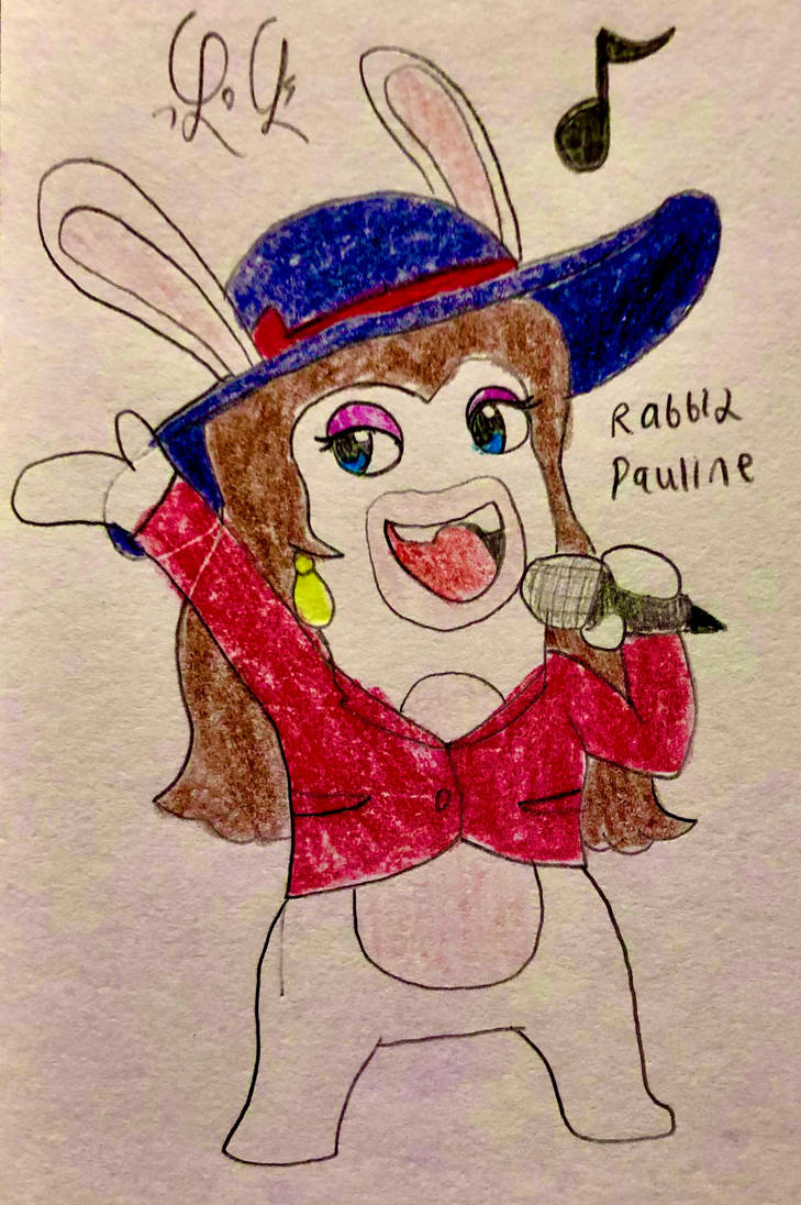 Rabbid Pauline by LugiaLover249 on DeviantArt