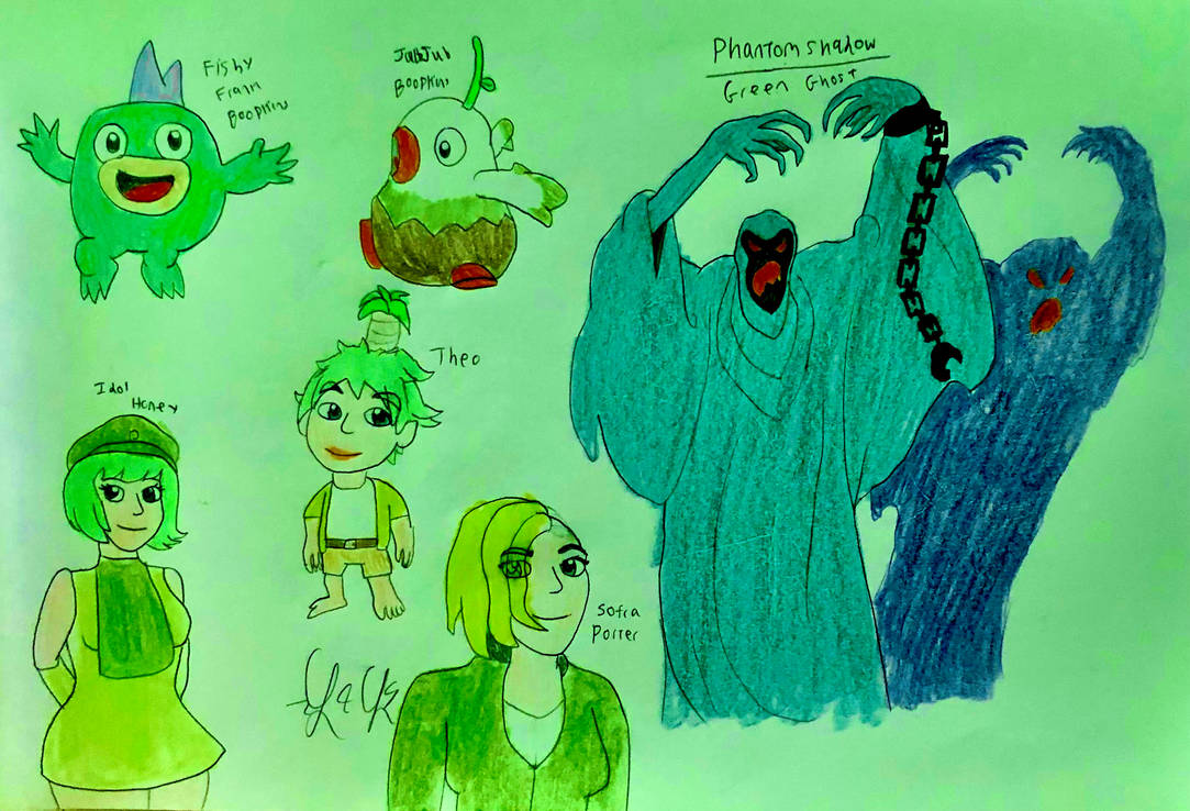 Green Galore 22 by LugiaLover249 on DeviantArt