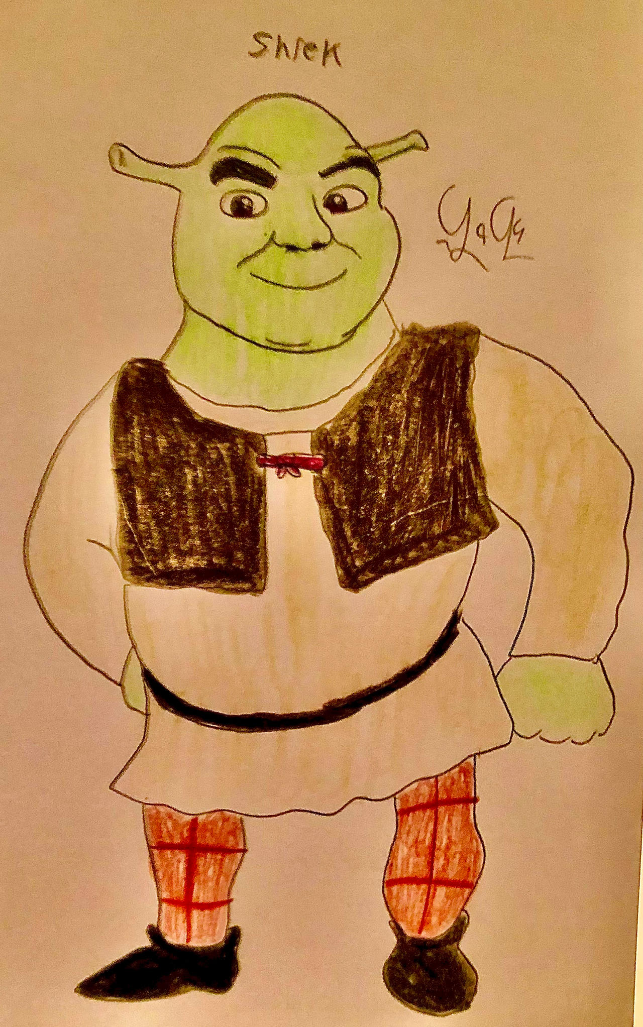 Deviantart Shirk Shrek by LugiaLover249 on DeviantArt