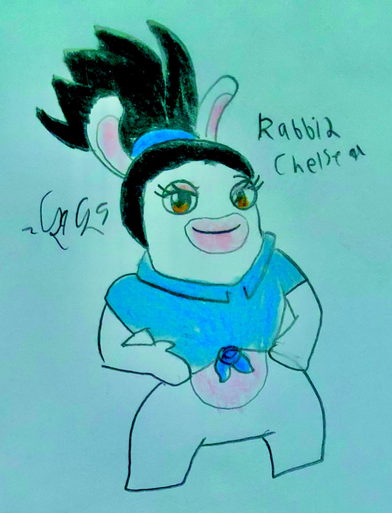 Chelsey Rabbit Rabbid Chelsea by LugiaLover249 on DeviantArt