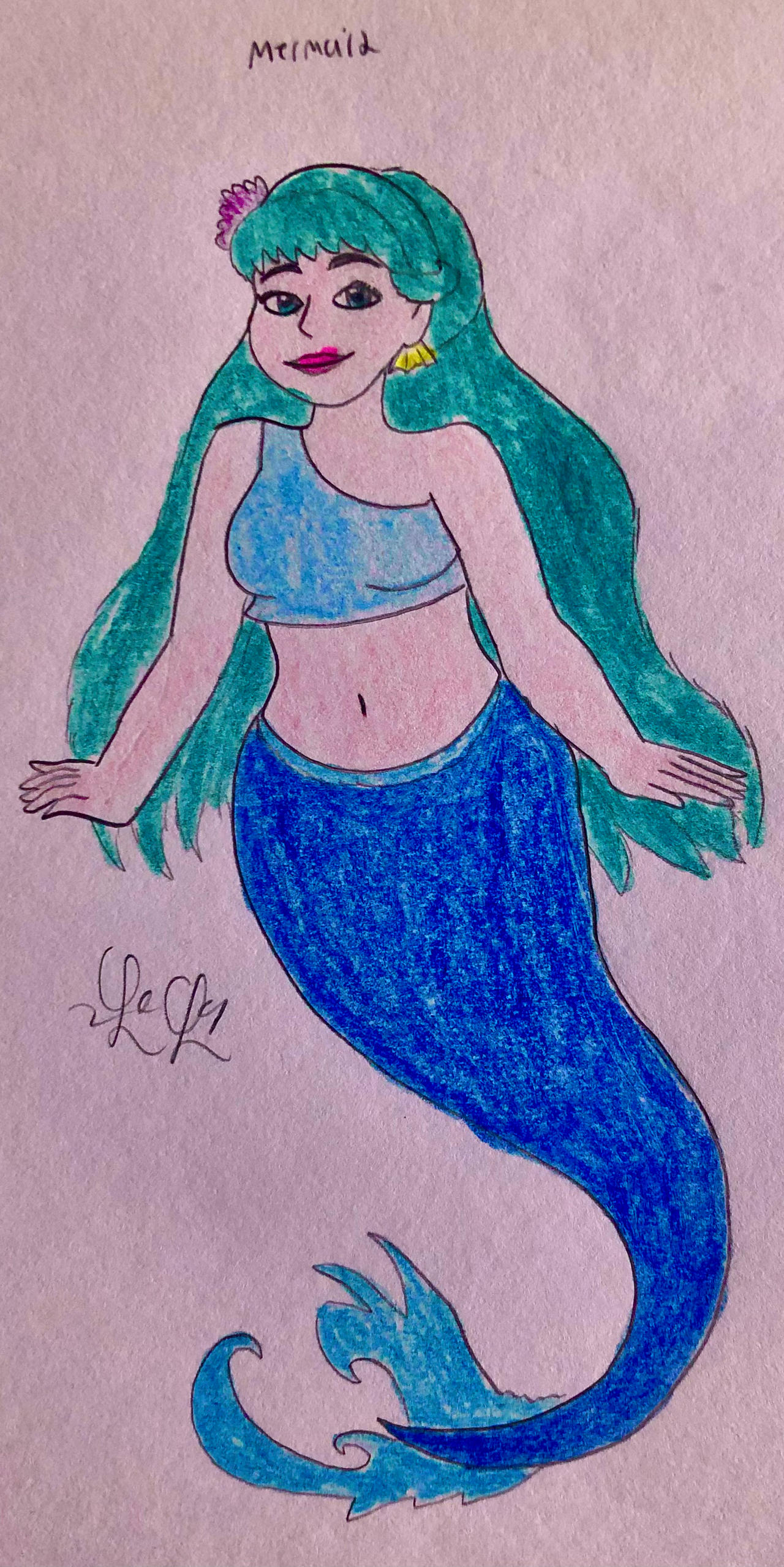 The Mermaid from the Little Bear series by LugiaLover249 on DeviantArt