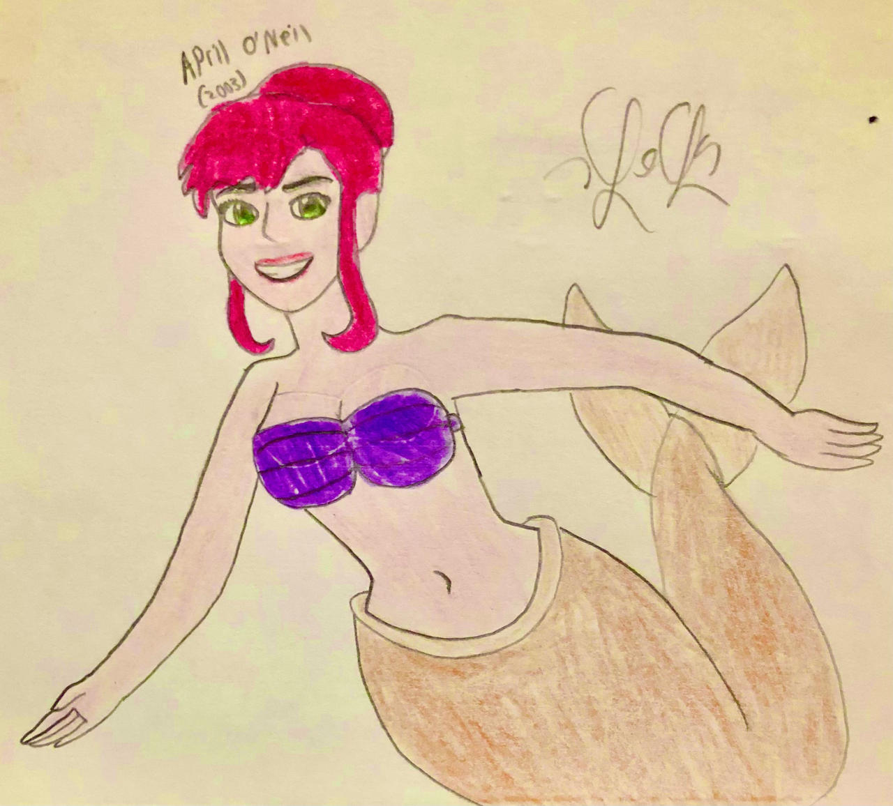 April ONeil 2003 As A Mermaid By LugiaLover249 On DeviantArt April oneil 2003 as a mermaid by lugialover249 on deviantart