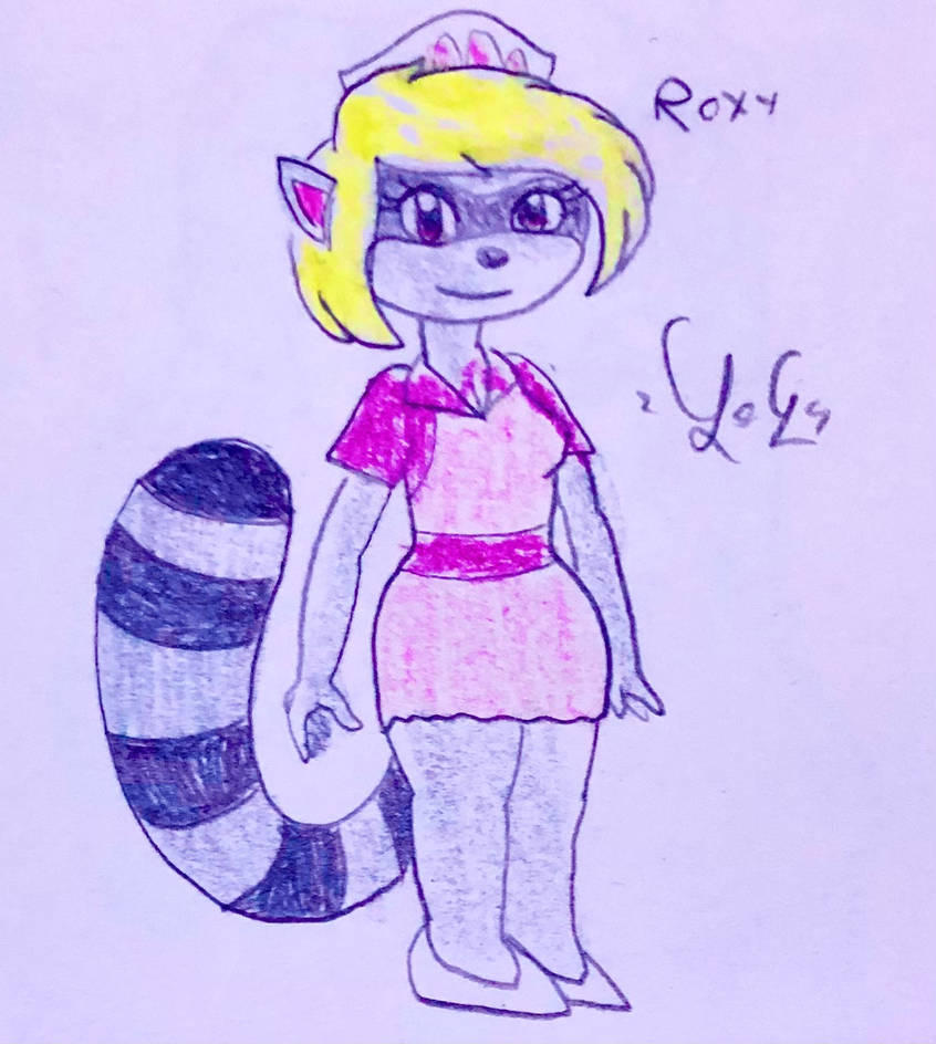 Roxy the Raccoon by LugiaLover249 on DeviantArt