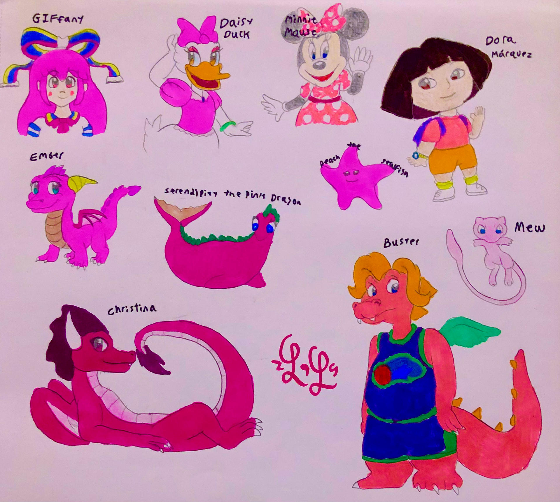 Pink Deviantart Pink Parade 12 by LugiaLover249 on DeviantArt