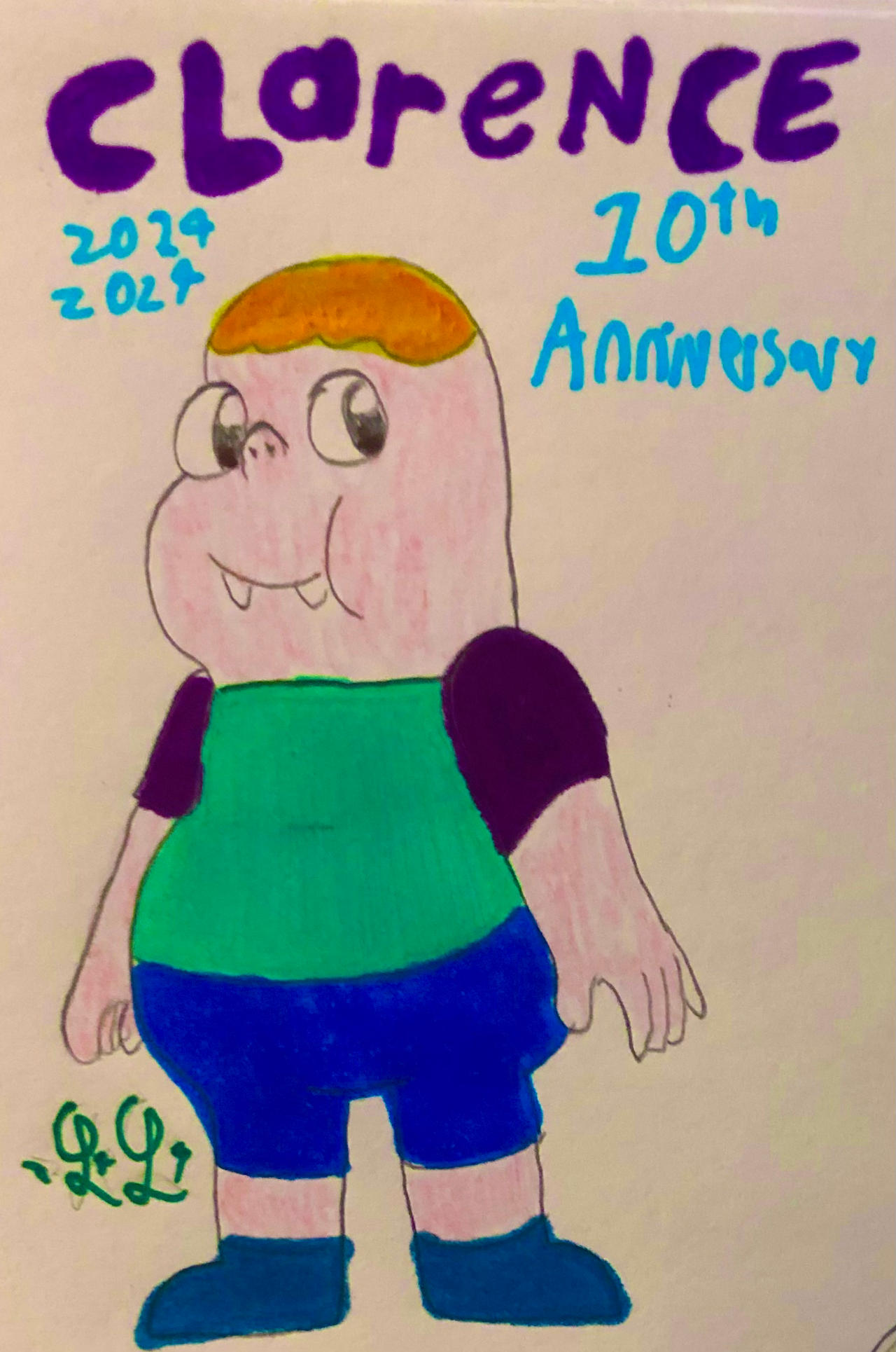 Clarence Deviantart 10 years of Clarence by LugiaLover249 on DeviantArt