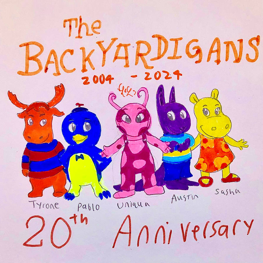 Backyardigans Now The Backyardigans 20th Anniversary by LugiaLover249 on DeviantArt