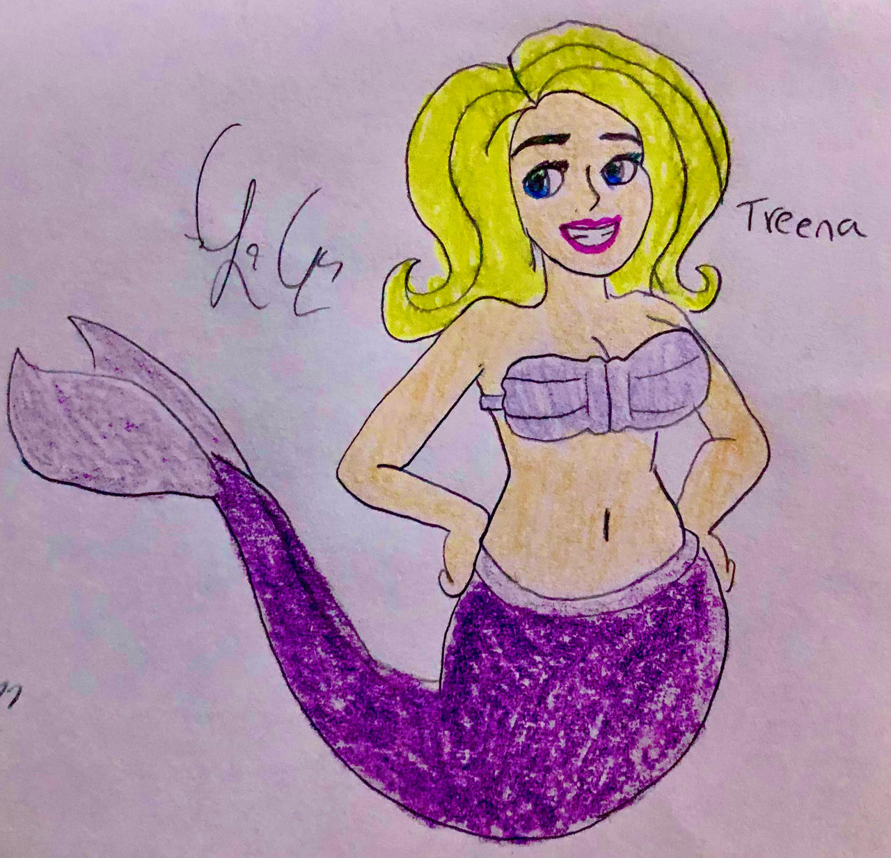 Treena Treena (Scooby-Doo Abracadabra-Doo) as a mermaid by LugiaLover249 on ...