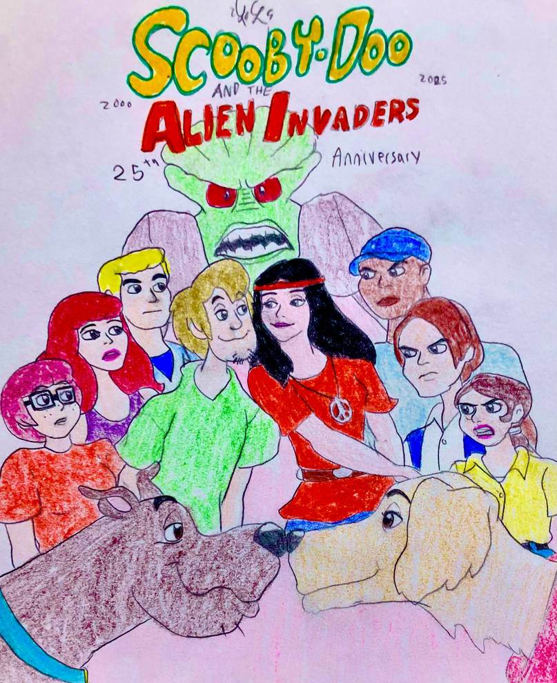 Scooby-Doo and the Alien Invaders 25th Anniversary by LugiaLover249 on ...