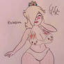 Rosalina in a bunny bikini