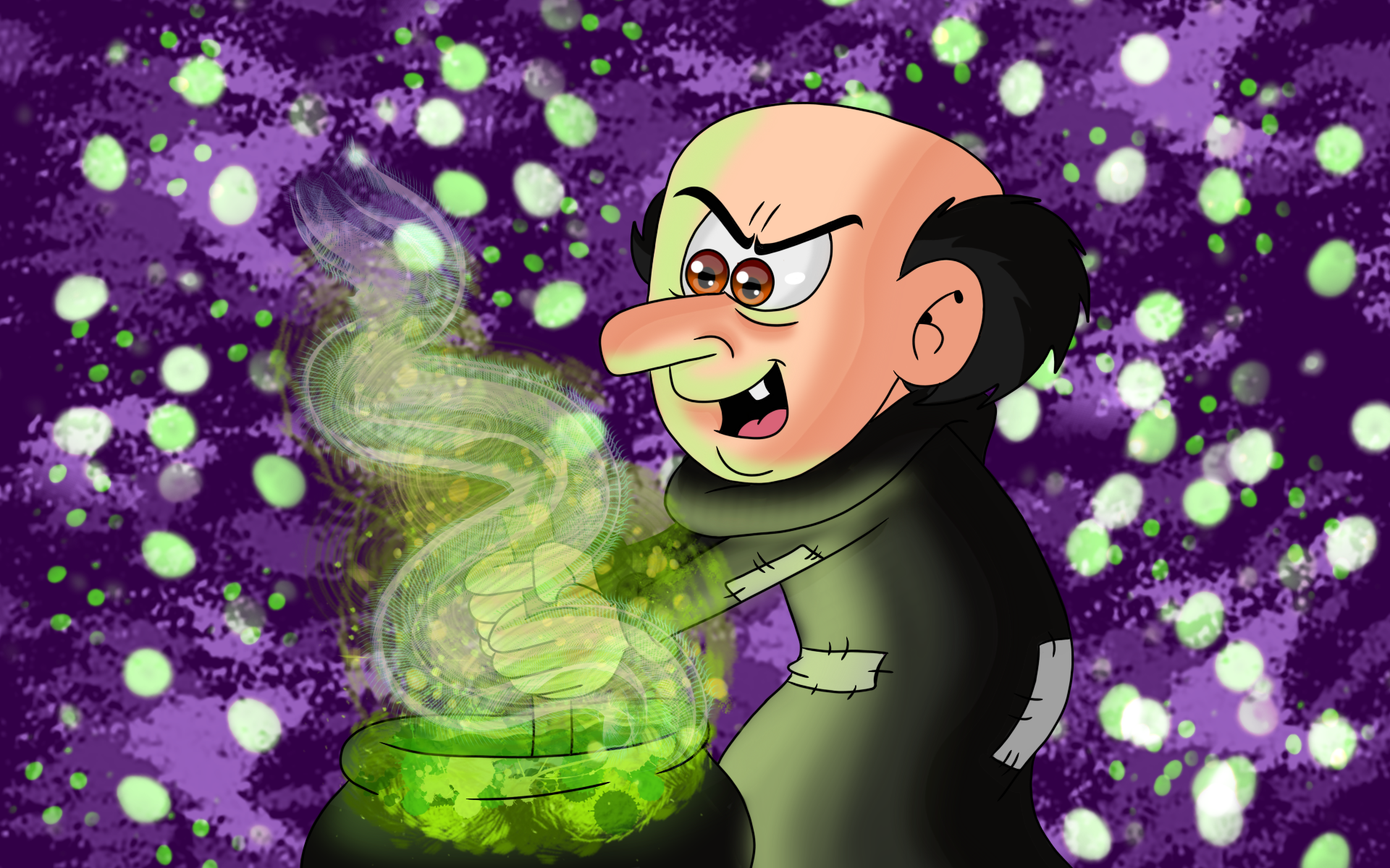 creeptober challenge day 6 potion