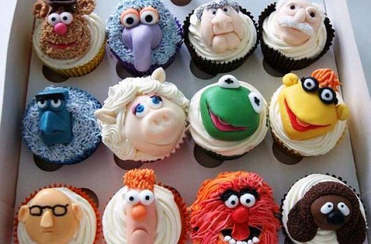 the muppets cupcakes