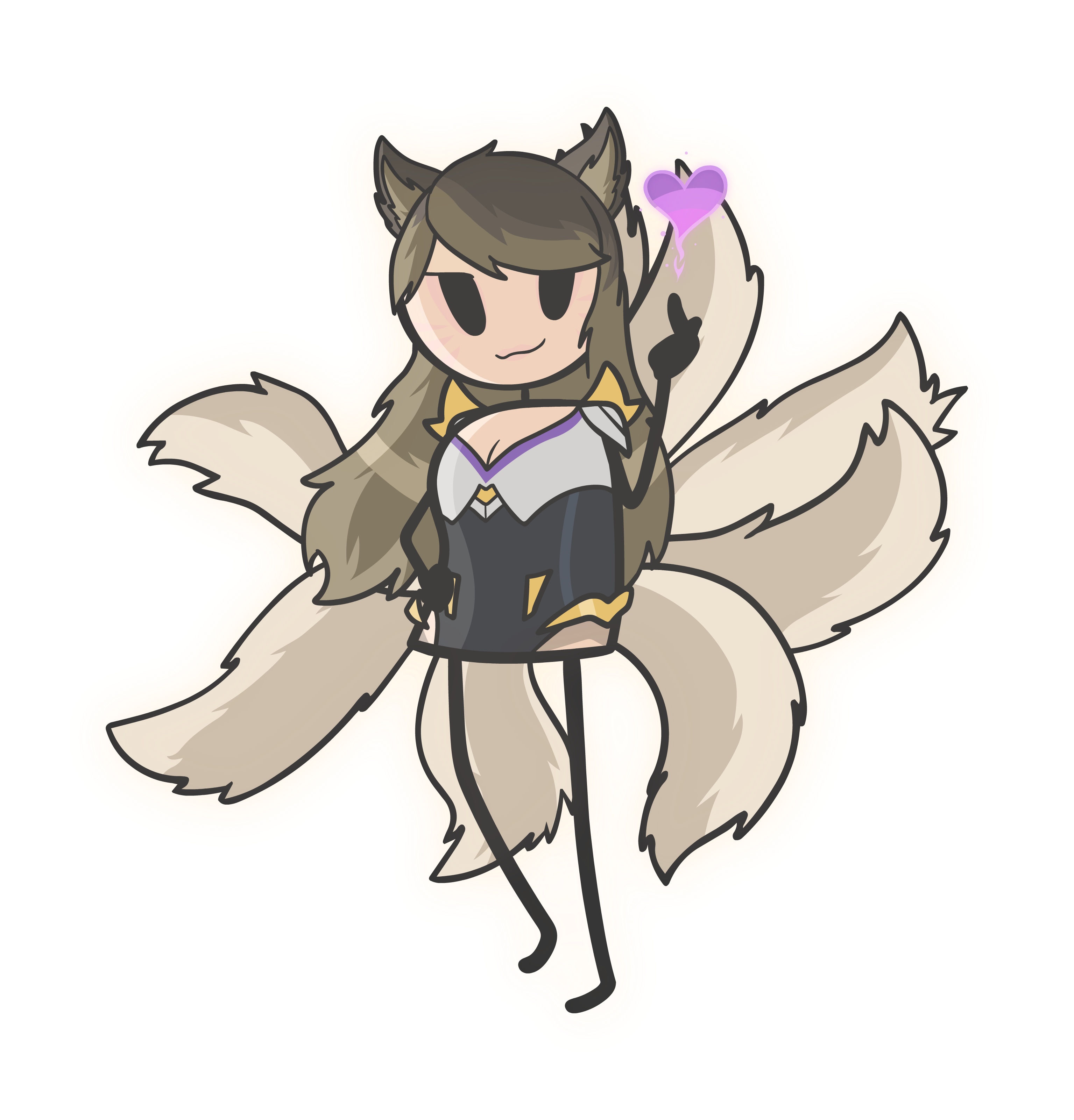 LiVES Multiverse - Ahri the Nine-Tailed Fox by TrulyLimboGene on DeviantArt