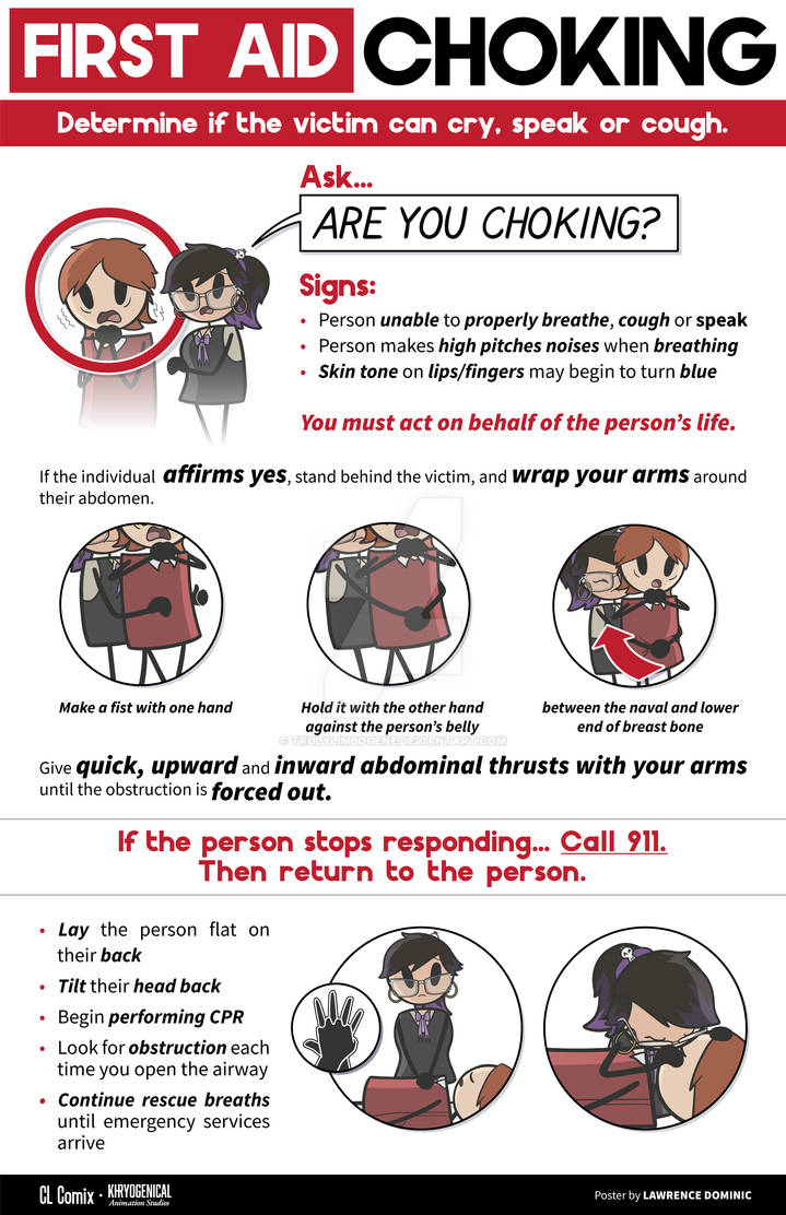 First Aid Choking Poster.pdf First Aid Choking Poster by TrulyLimboGene on DeviantArt