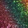 Rainbow Glitter bokeh texture