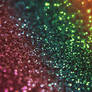 Rainbow Glitter bokeh texture