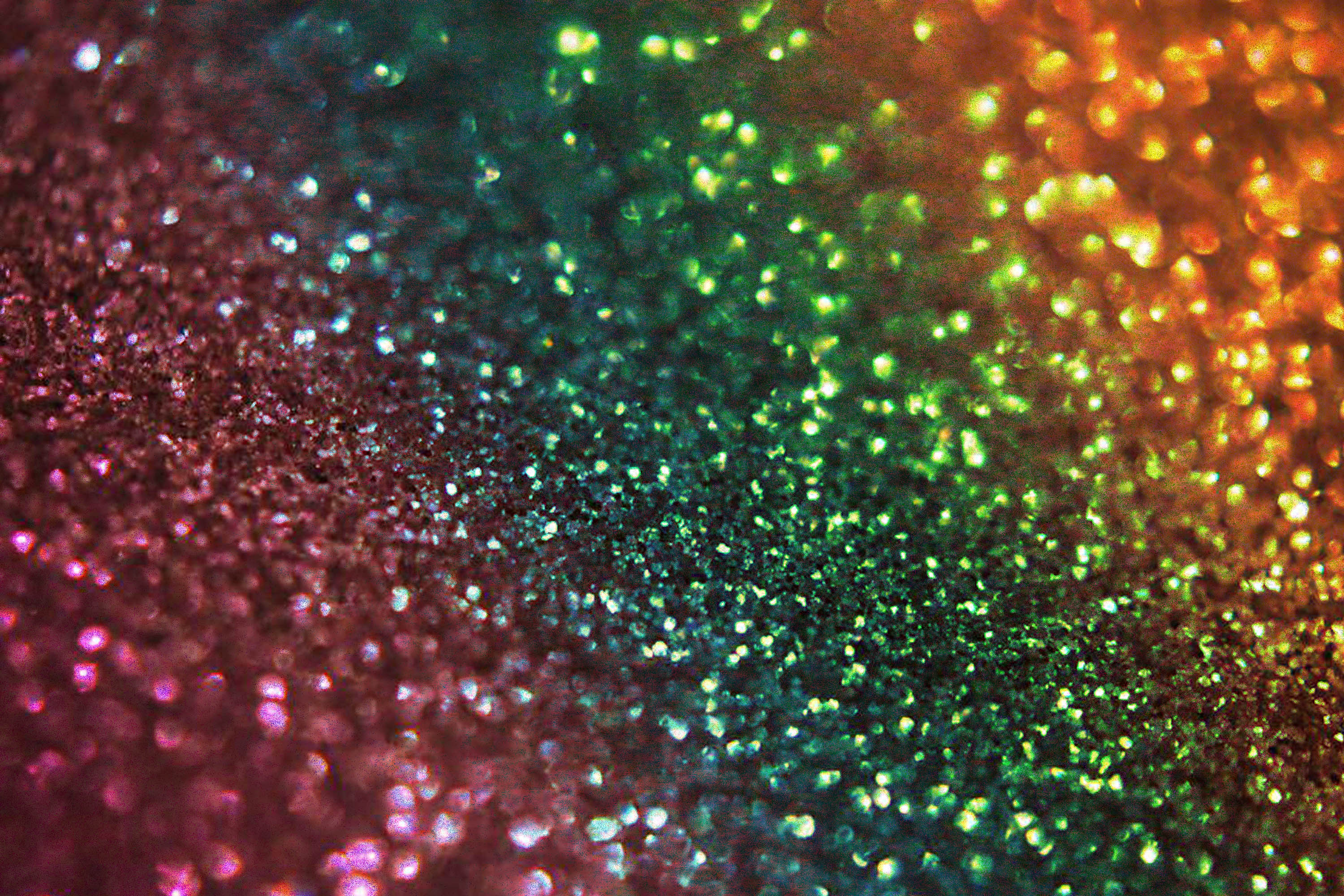 Rainbow Glitter bokeh texture