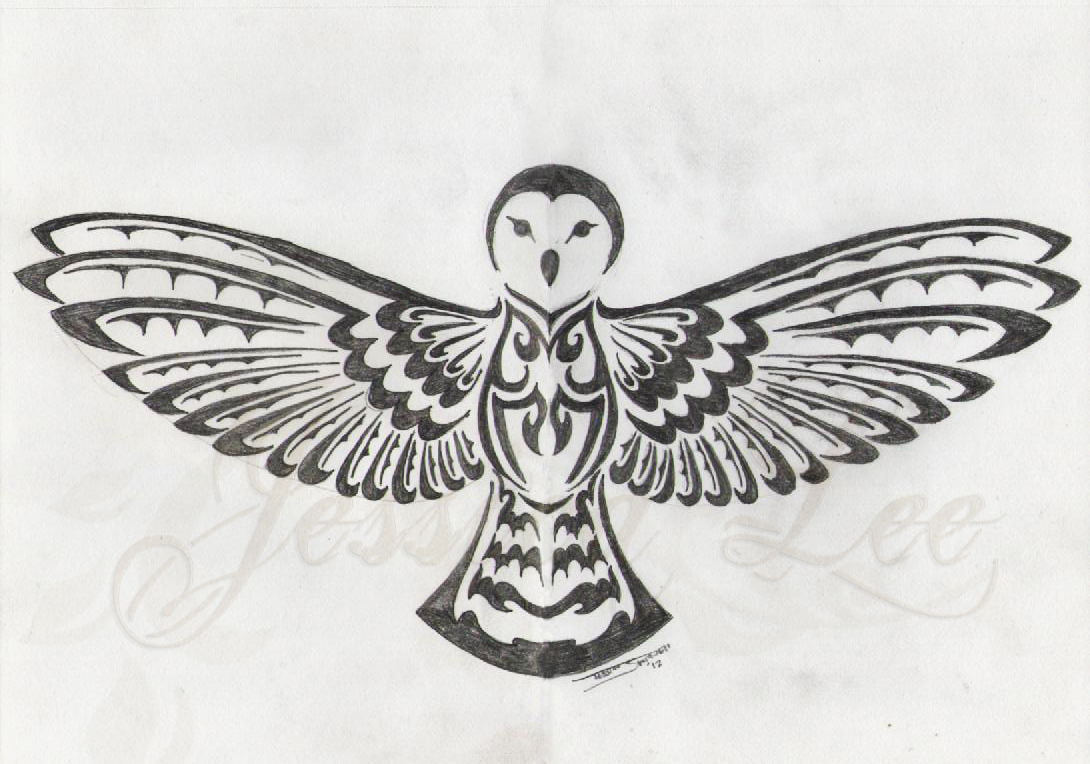 Tribal Barn Owl