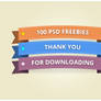 100 Ribbon (freebie by pixelcave)