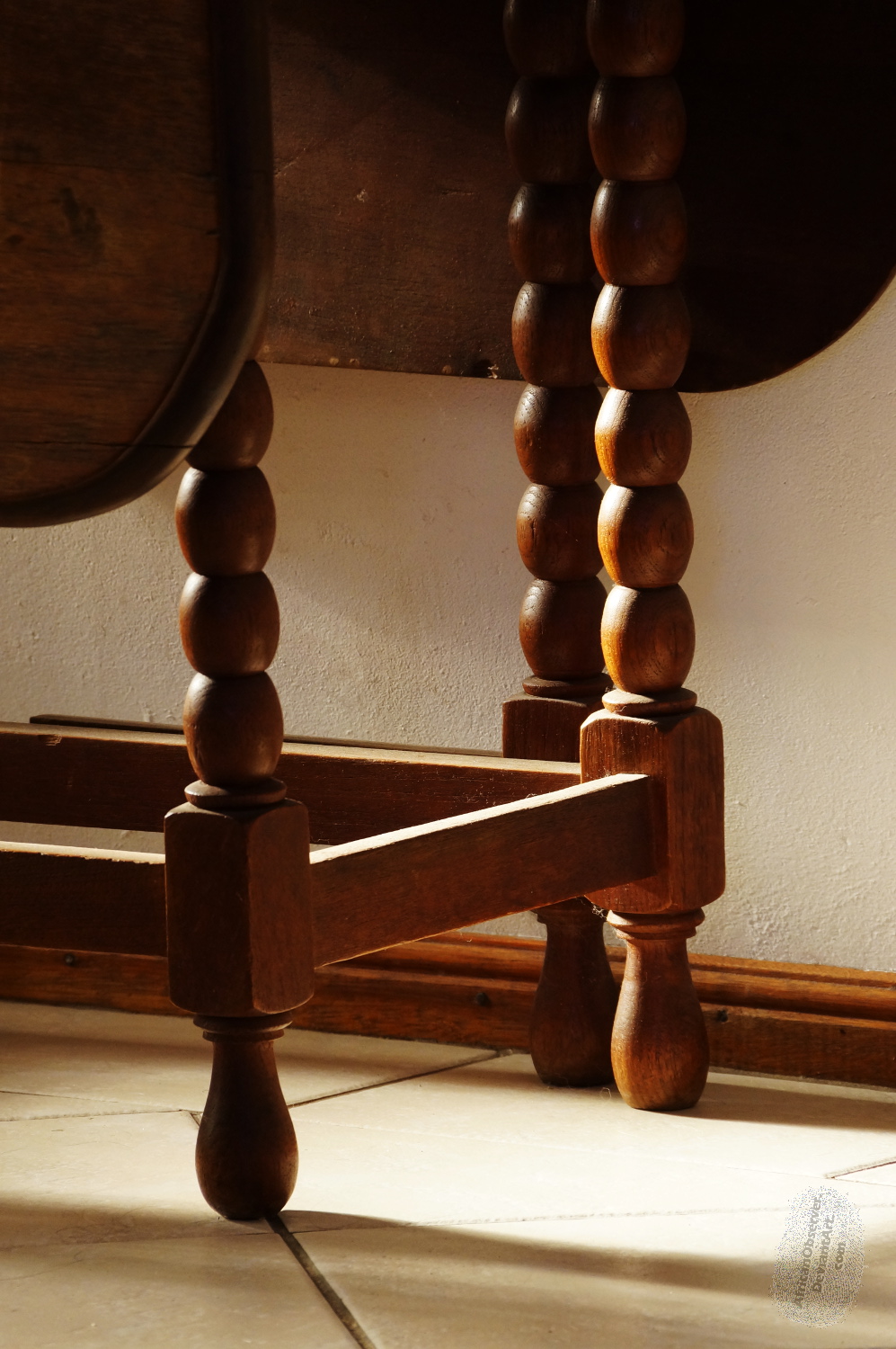 Table Leg in Morning Light