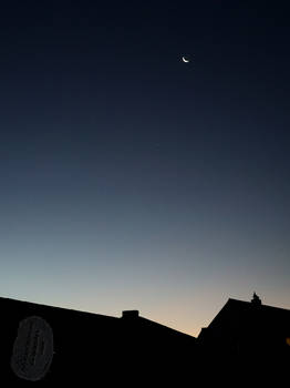 Moon, Jupiter and Saturn