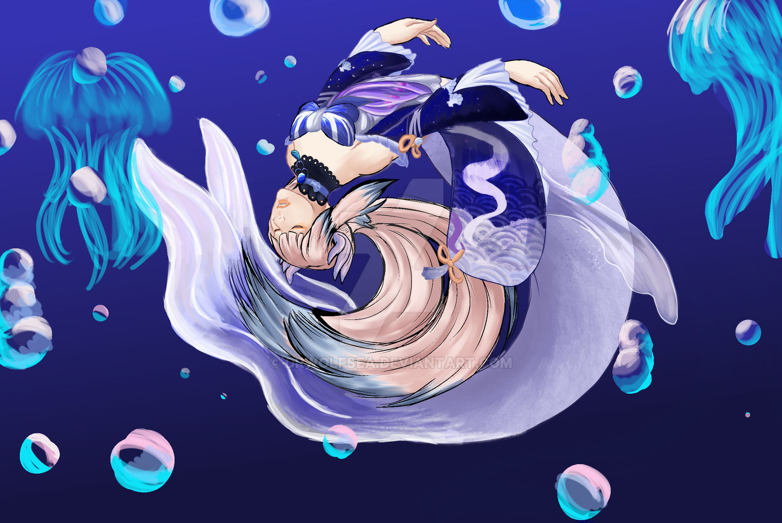 Genshin Impact Monsters Kokomi by DrWolfsea on DeviantArt