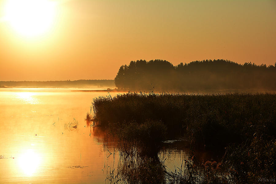 sunrise at the end of July - 2