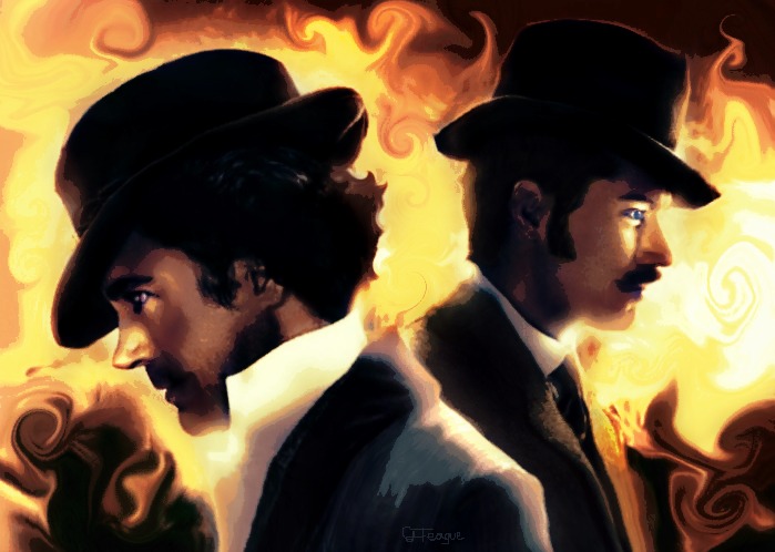 Sherlock and John - Digi paint