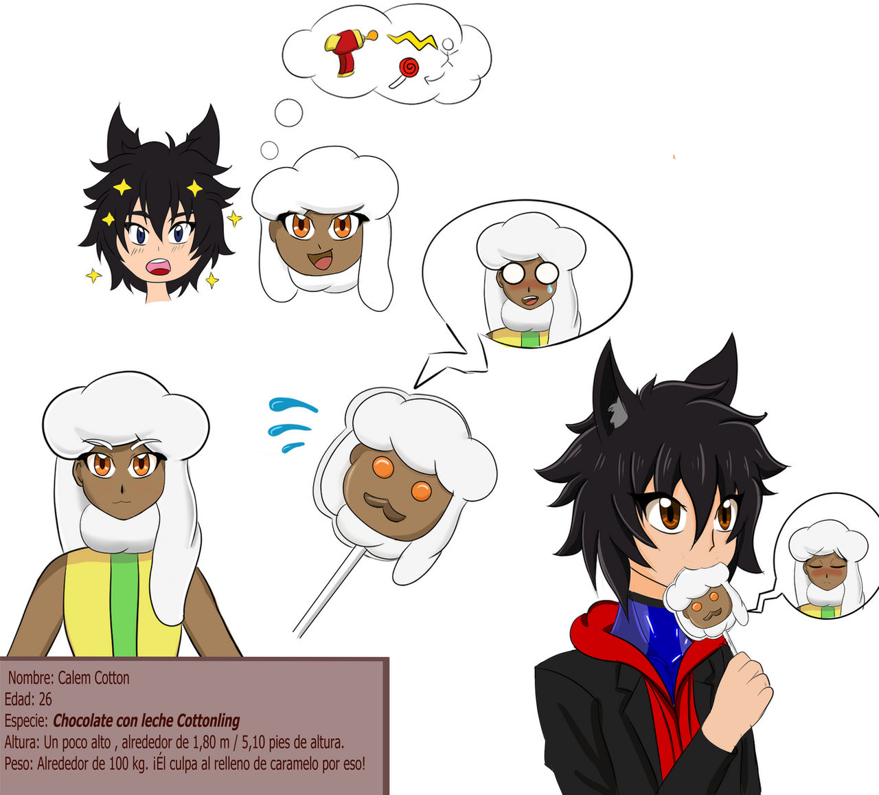 Calem Cotton El chico chocolate by Kazibber on DeviantArt