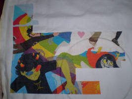 Homestuck Cross Stitch WIP Oct 09, 2012 Update!