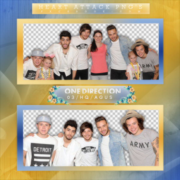 +One Direction photopack png