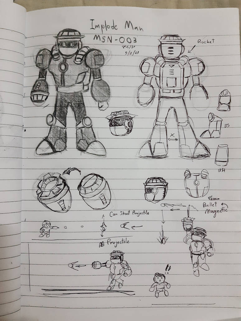 Implode Man's Concept Art by MooManMai on DeviantArt