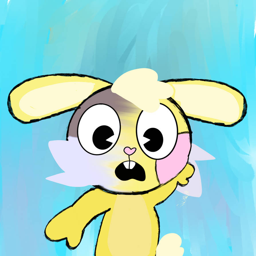 Cuddles htf tf (requested) by Aquietartist on DeviantArt