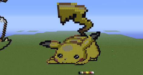Oh God Minecraft Pikachu