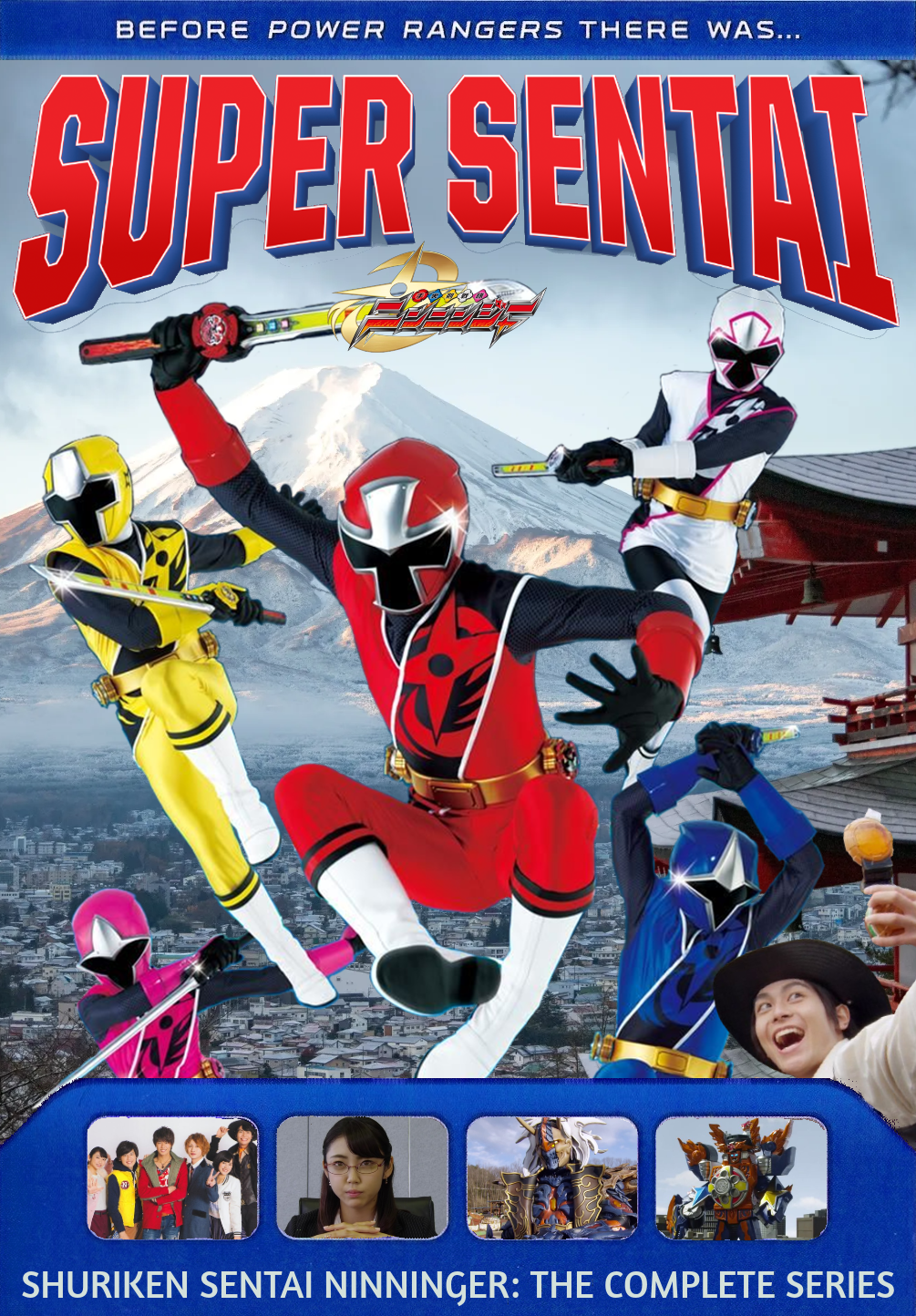 Powerman68 Deviantart Ninninger Front Cover by Powerman68 on DeviantArt