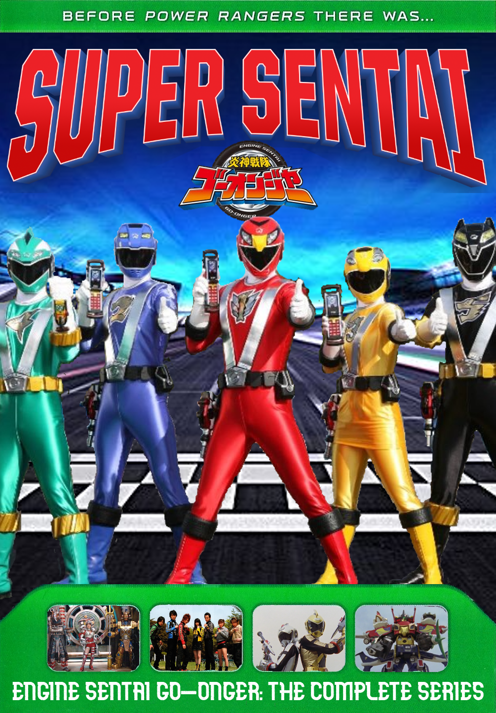 Powerman68 Deviantart Go-Onger Front Cover by Powerman68 on DeviantArt