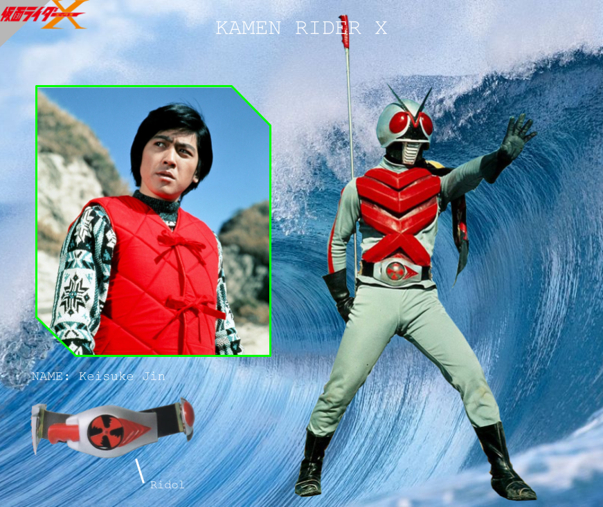 Knight Rider X Men Rider File: Kamen Rider X by Powerman68 on DeviantArt