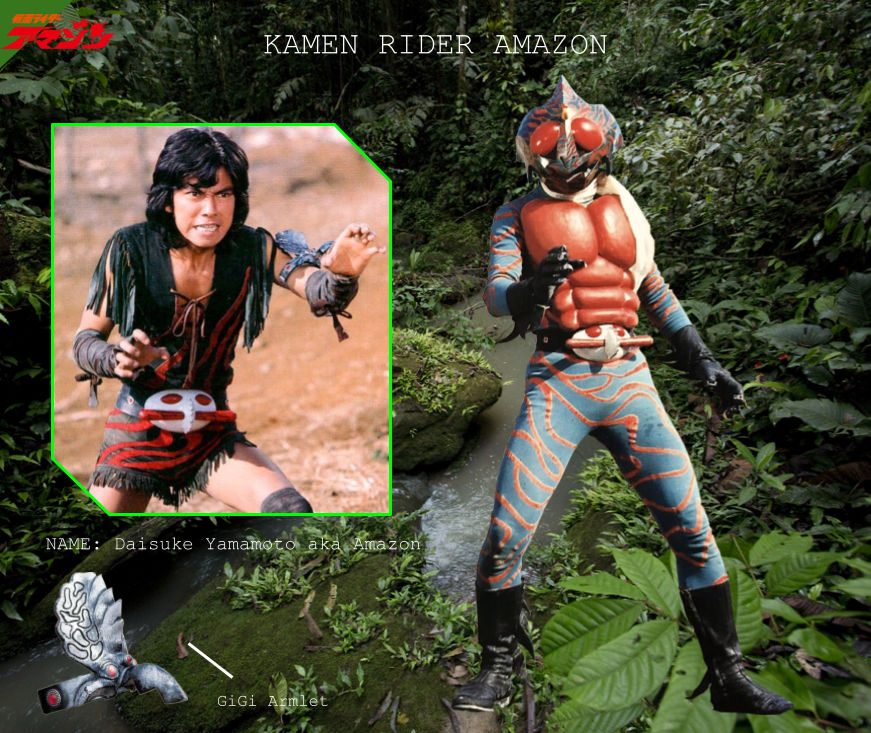 Rider File: Kamen Rider Amazon by Powerman68 on DeviantArt