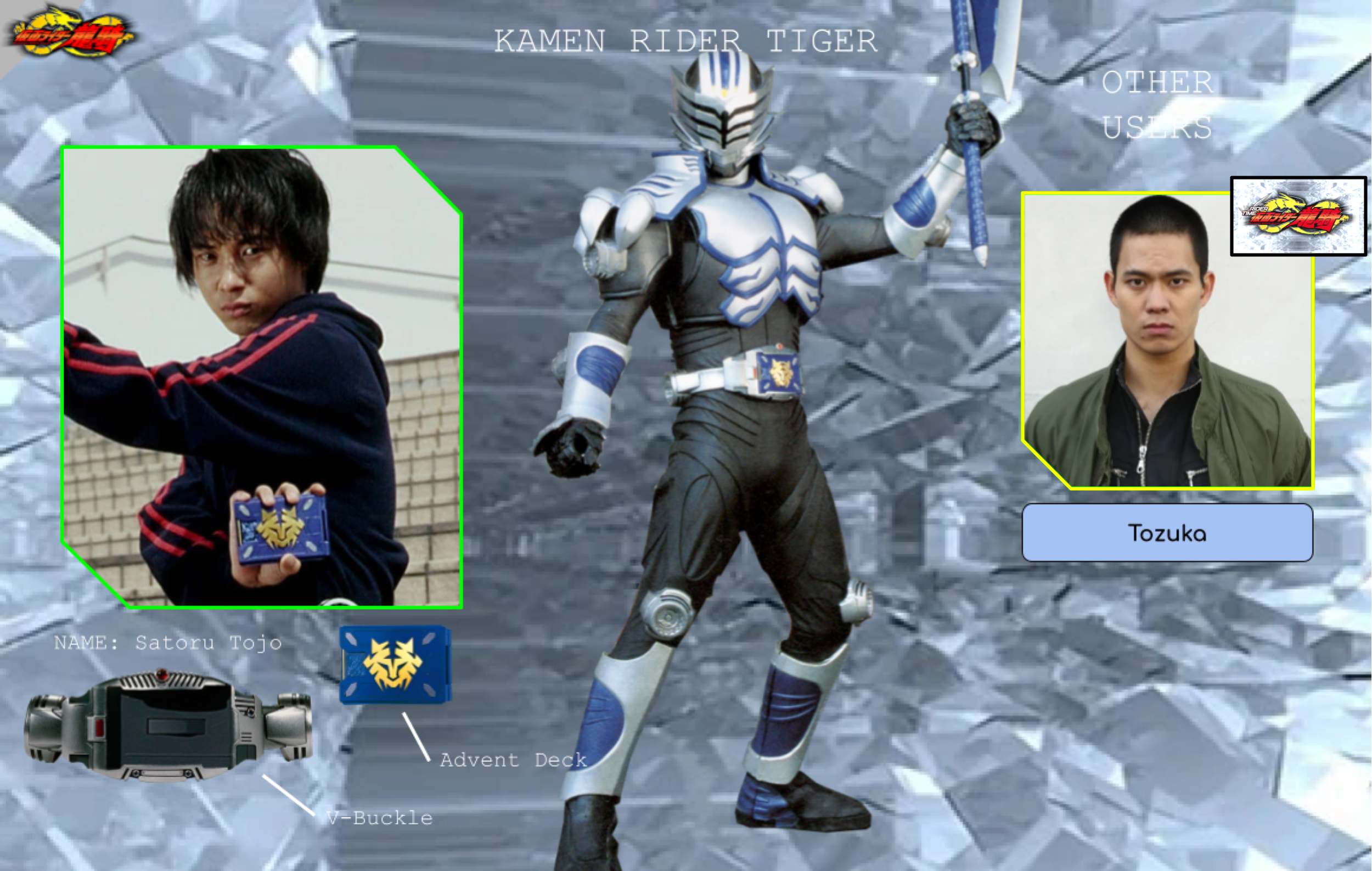 Rider File: Kamen Rider Tiger by Powerman68 on DeviantArt
