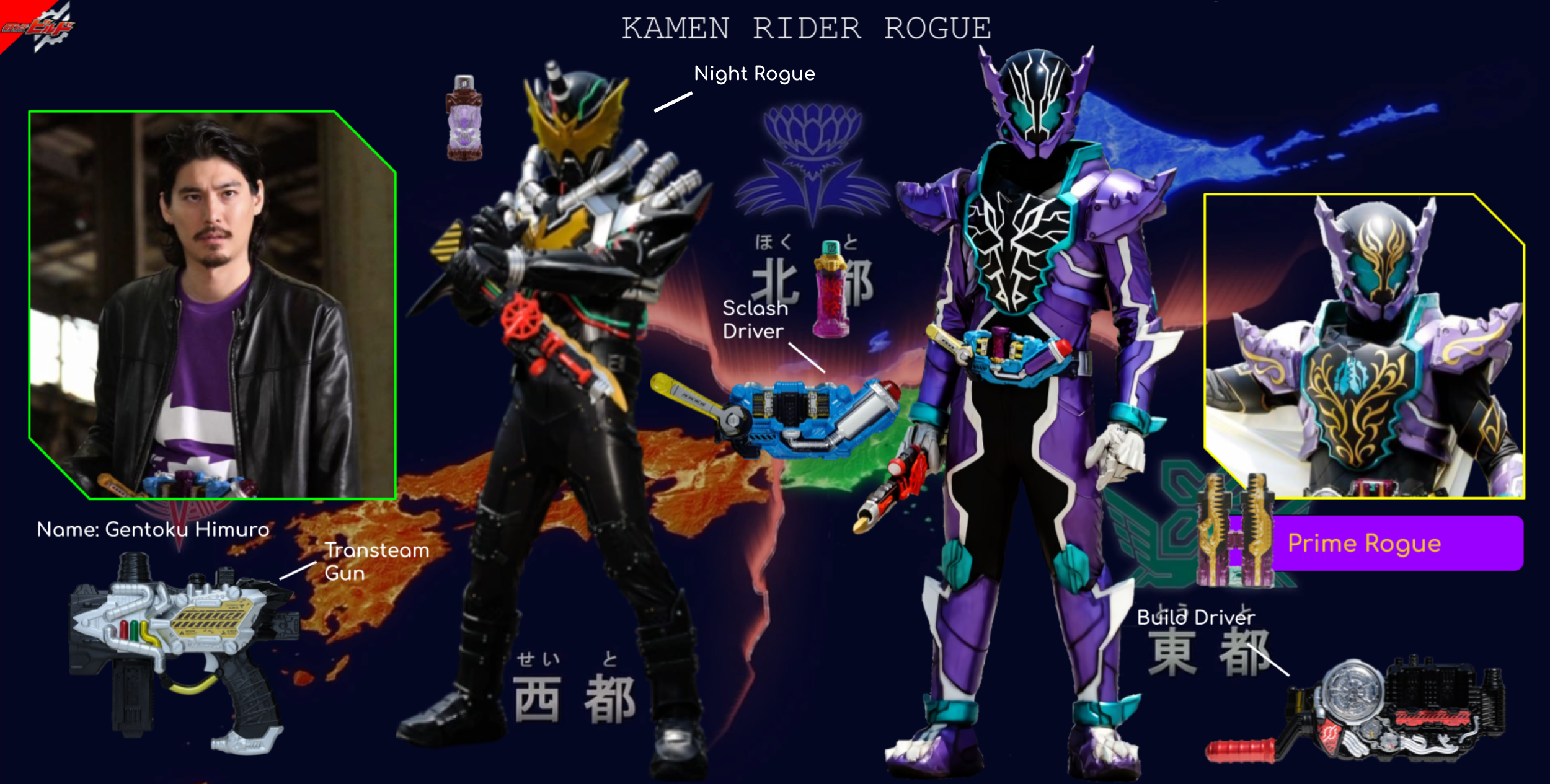 Kamen Riider Rouge Rider File: Kamen Rider Rogue by Powerman68 on DeviantArt