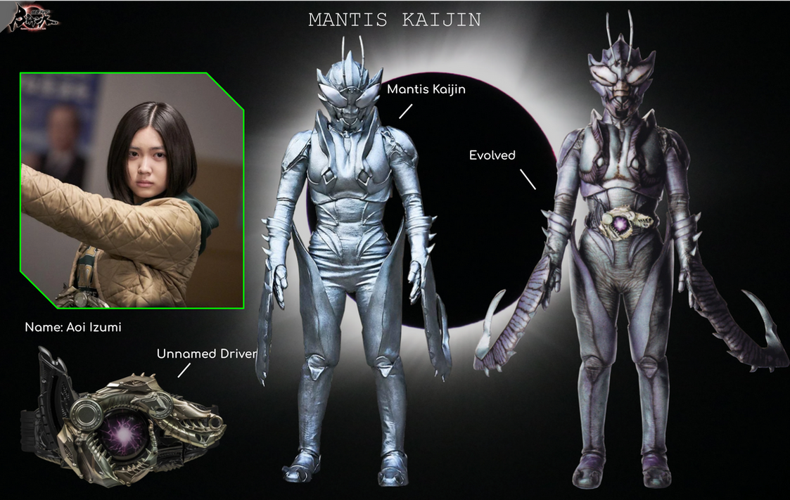 Powerman68 Deviantart Rider File: Mantis Kaijin by Powerman68 on DeviantArt