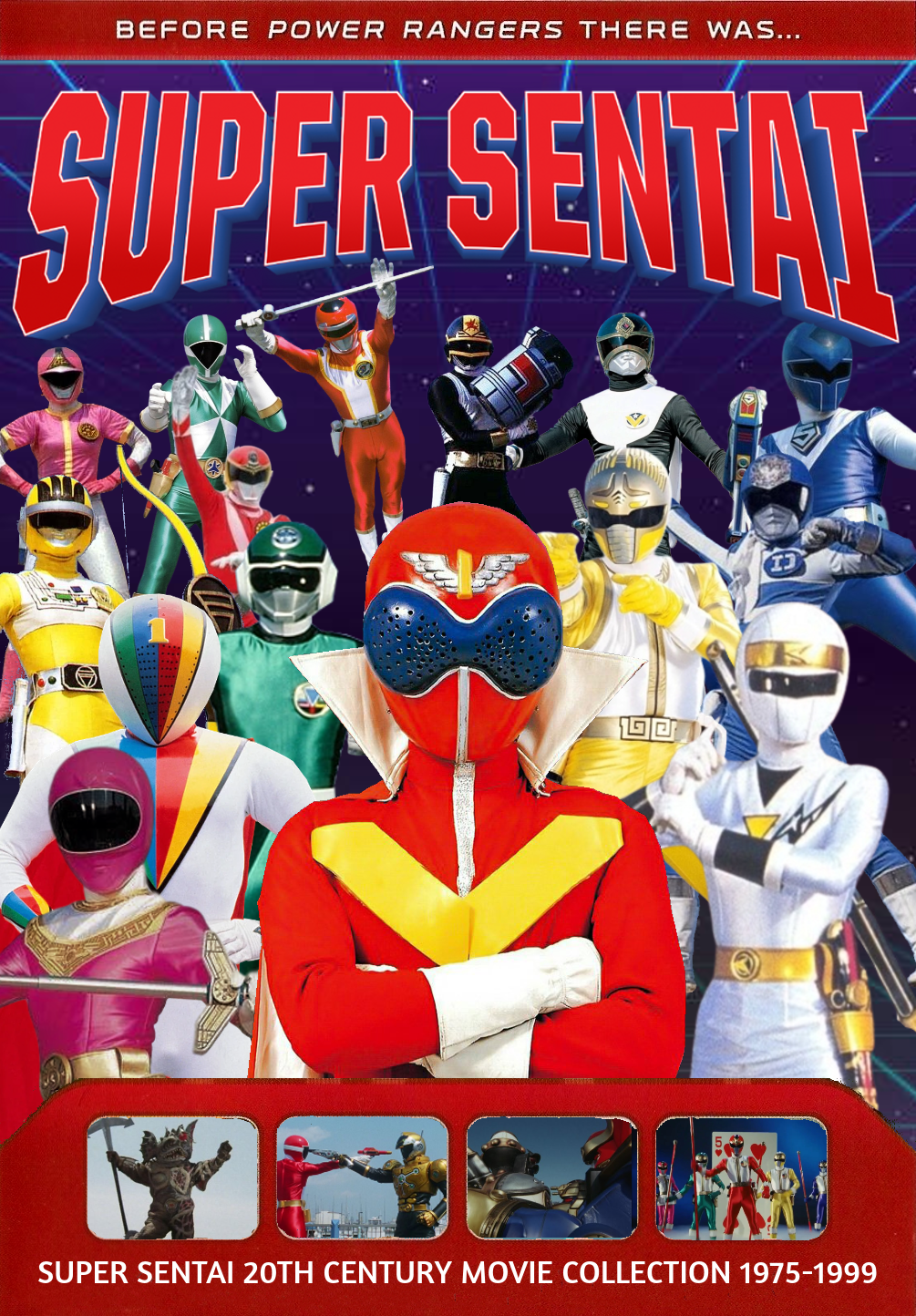 Sentai 20th Super Sentai 20th Century Movie Collection Cover by Powerman68 on ...